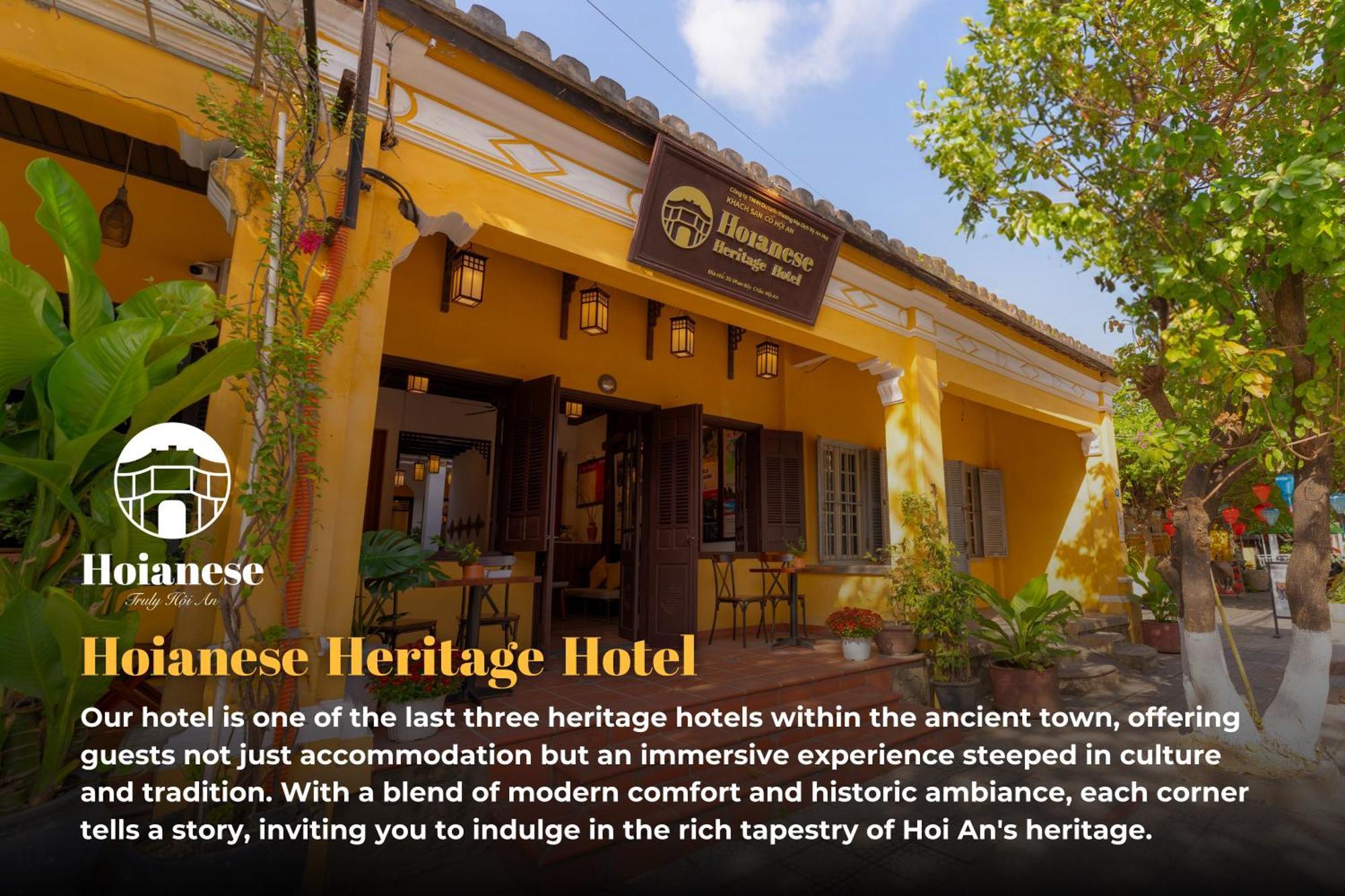 Hoianese Heritage Hotel - Truly Hoi An Exteriör bild